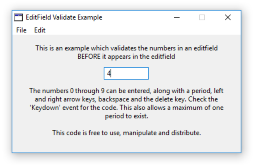 TFValidate